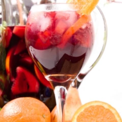 Crangberry-Orange Sangria